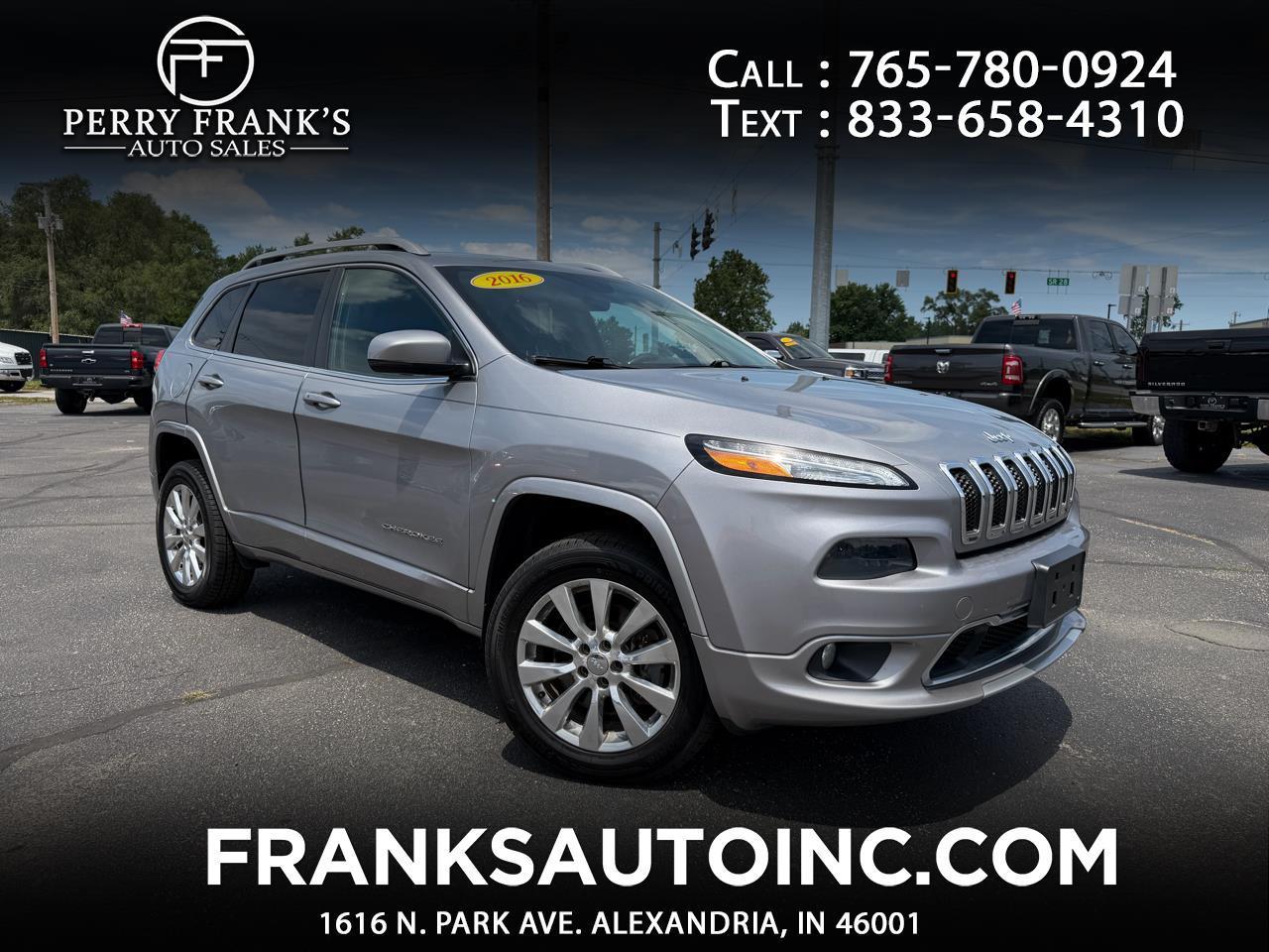 2016 Jeep Cherokee 4WD 4dr Overland