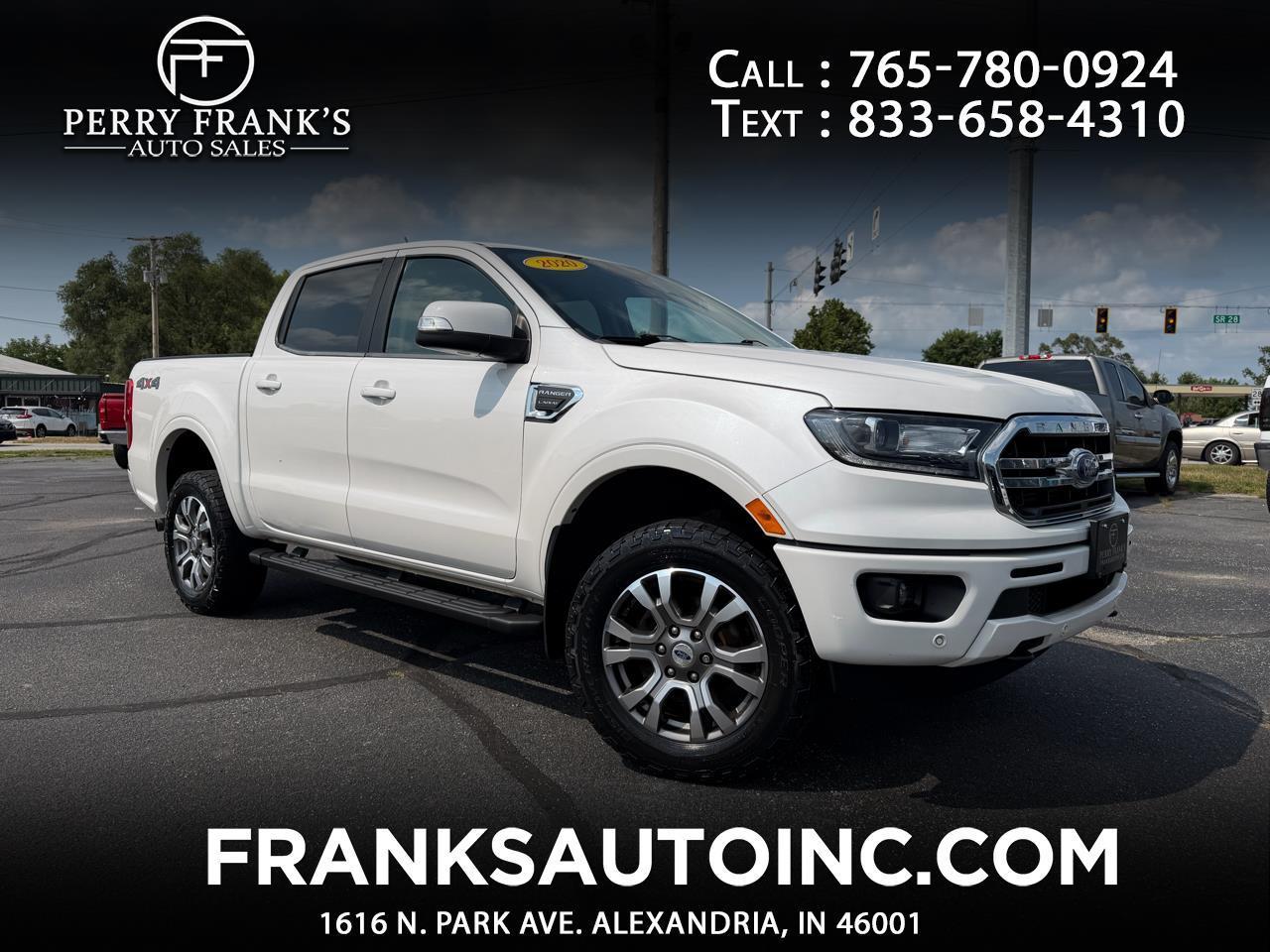 2020 Ford Ranger LARIAT 4WD SuperCrew 5' Box