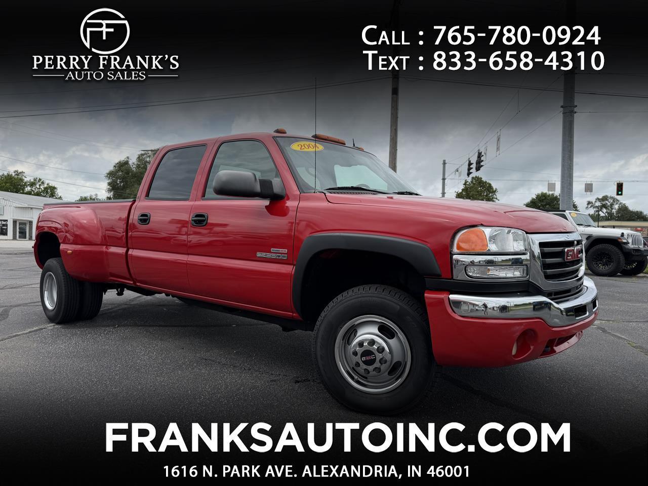 2004 GMC Sierra 3500 Crew Cab 167" WB DRW SLT