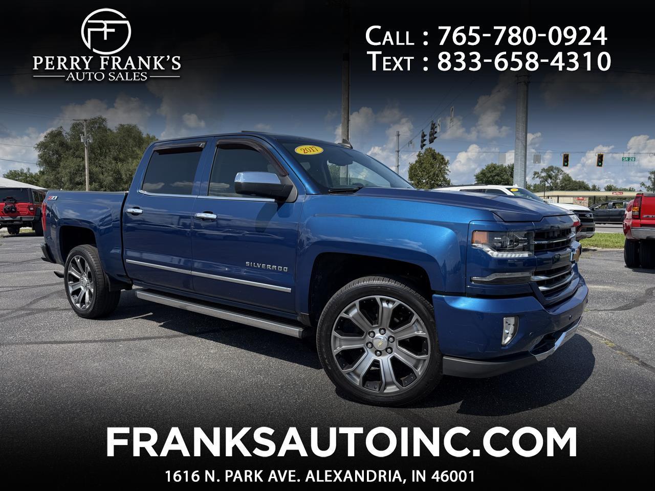 2017 Chevrolet Silverado 1500 4WD Crew Cab 143.5" LTZ w/2LZ