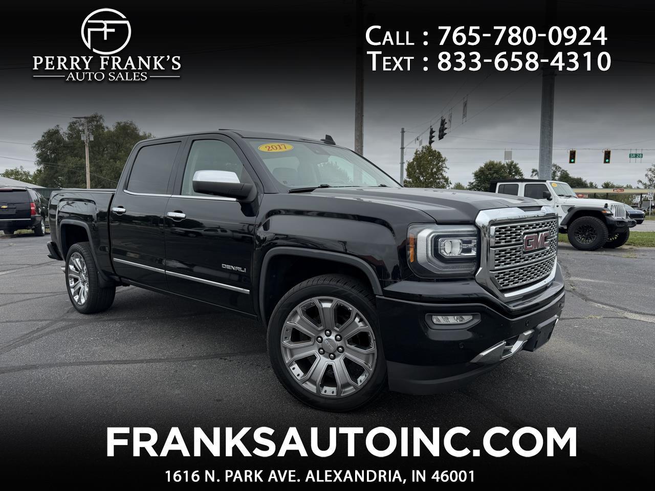 2017 GMC Sierra 1500 Denali Crew Cab Short Box 4WD