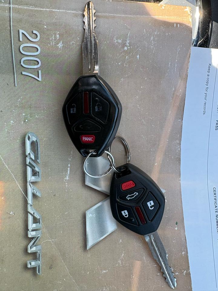 Mitsubishi Galant 4dr Sdn I4 SE 2007