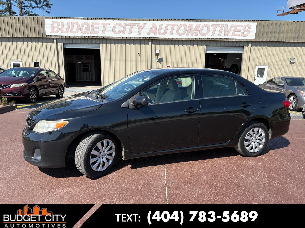 Toyota Corolla 4dr Sdn Auto LE Special Edition (Natl) 2013