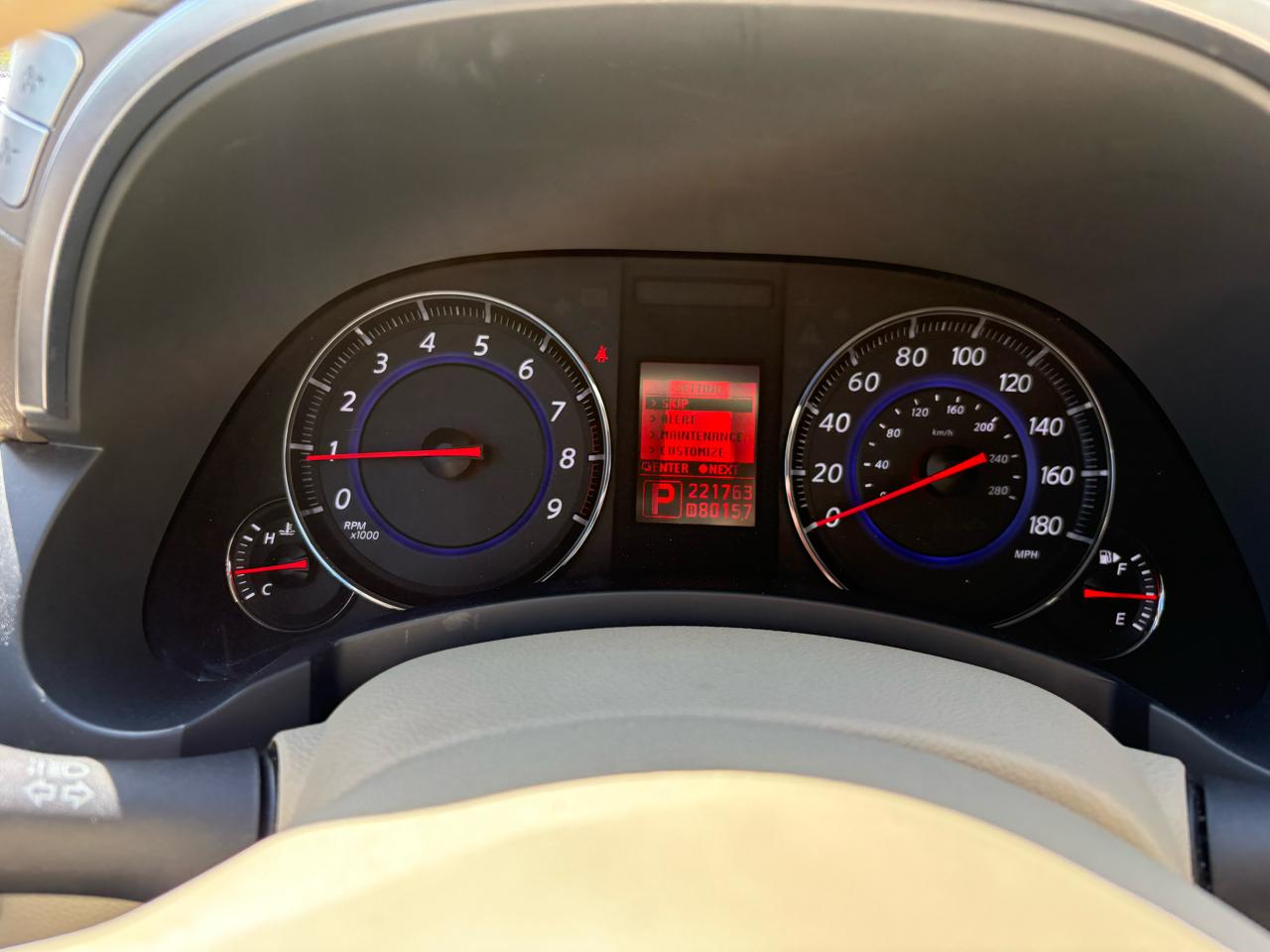 Infiniti FX35 RWD 4dr 2009