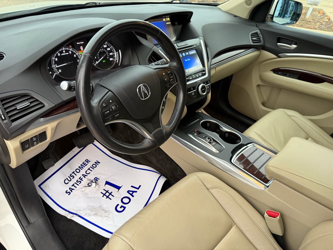 Acura MDX SH-AWD 9-Spd AT 2016