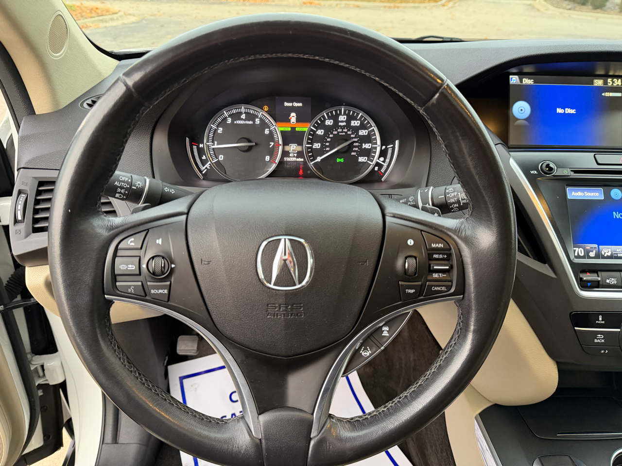 Acura MDX SH-AWD 9-Spd AT 2016