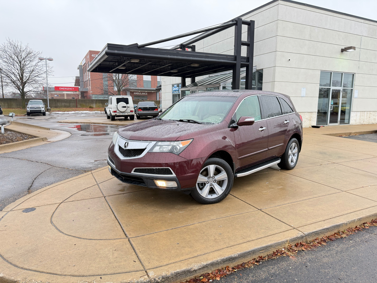 2012 Acura MDX 6-Spd AT w/Tech Package
