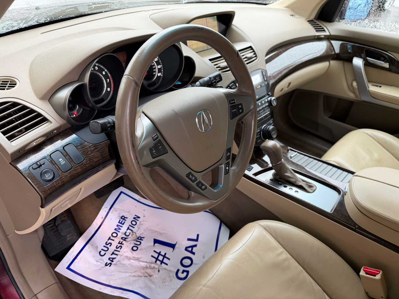 Acura MDX 6-Spd AT w/Tech Package 2012