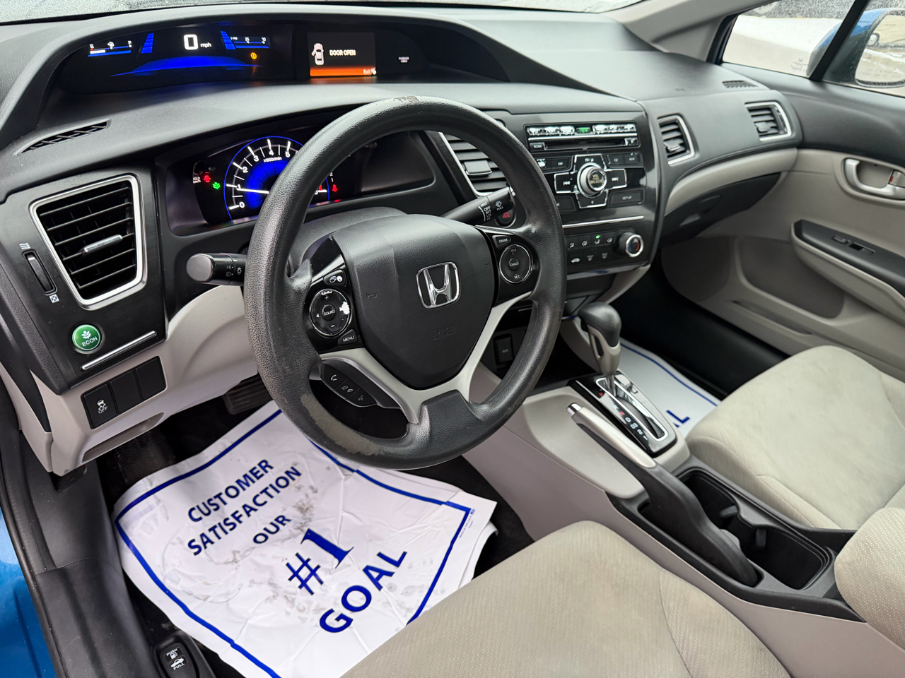Honda Civic LX Sedan 5-Speed AT 2013