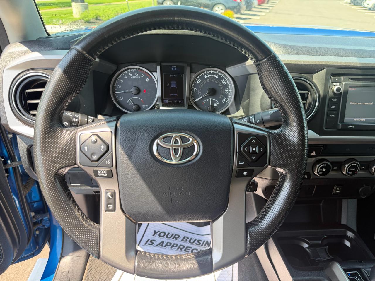 Toyota Tacoma SR5 Double Cab Long Bed V6 6AT 4WD 2016