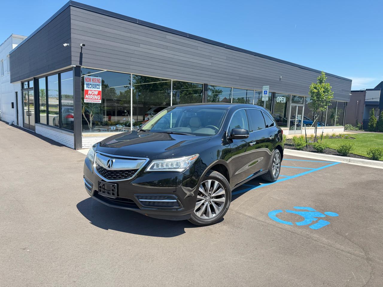 2015 Acura MDX SH-AWD 6-Spd AT w/Tech and Entertainment Package