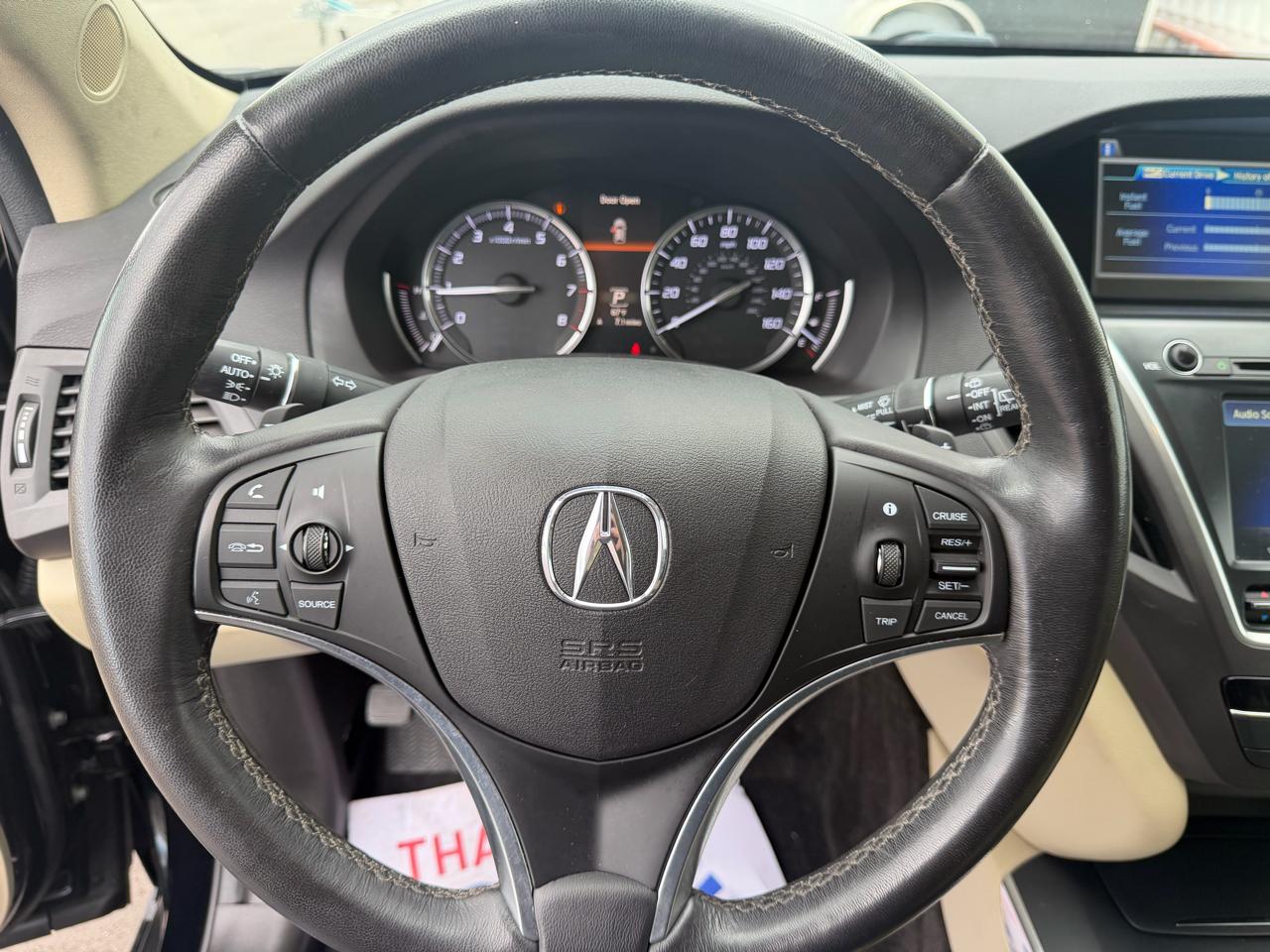 Acura MDX SH-AWD 9-Spd AT 2016
