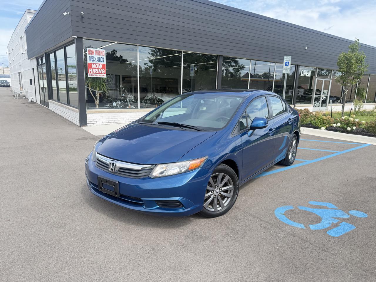 2012 Honda Civic EX Sedan 5-Speed AT