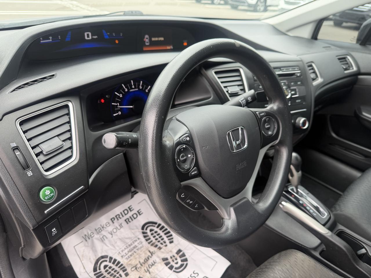 Honda Civic LX Sedan CVT 2014