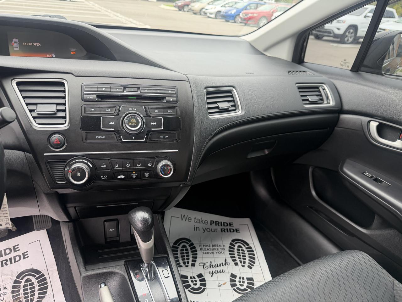 Honda Civic LX Sedan CVT 2014