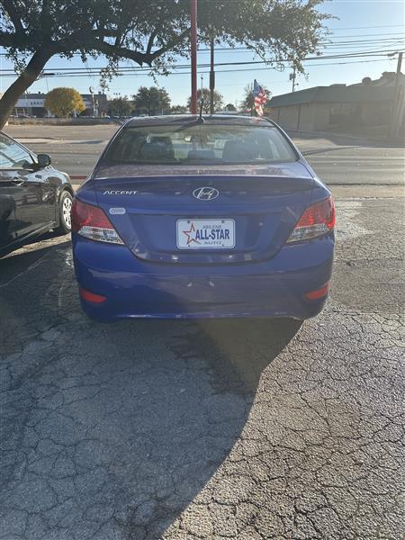 Hyundai Accent 4dr Sdn Auto GLS 2012