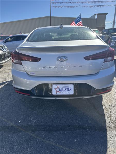 Hyundai Elantra SEL Auto 2019