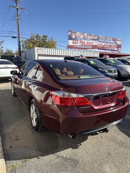 Honda Accord Sedan 4dr V6 Auto EX-L 2014