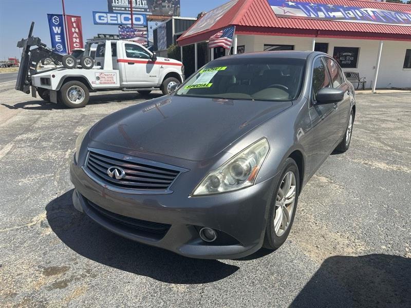 Infiniti G25 Sedan 4dr Journey RWD 2012