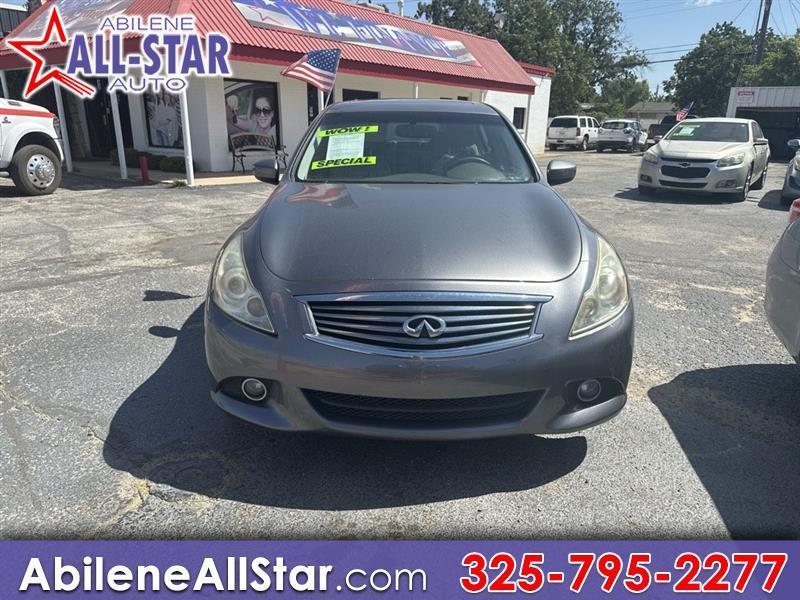 Infiniti G25 Sedan 4dr Journey RWD 2012