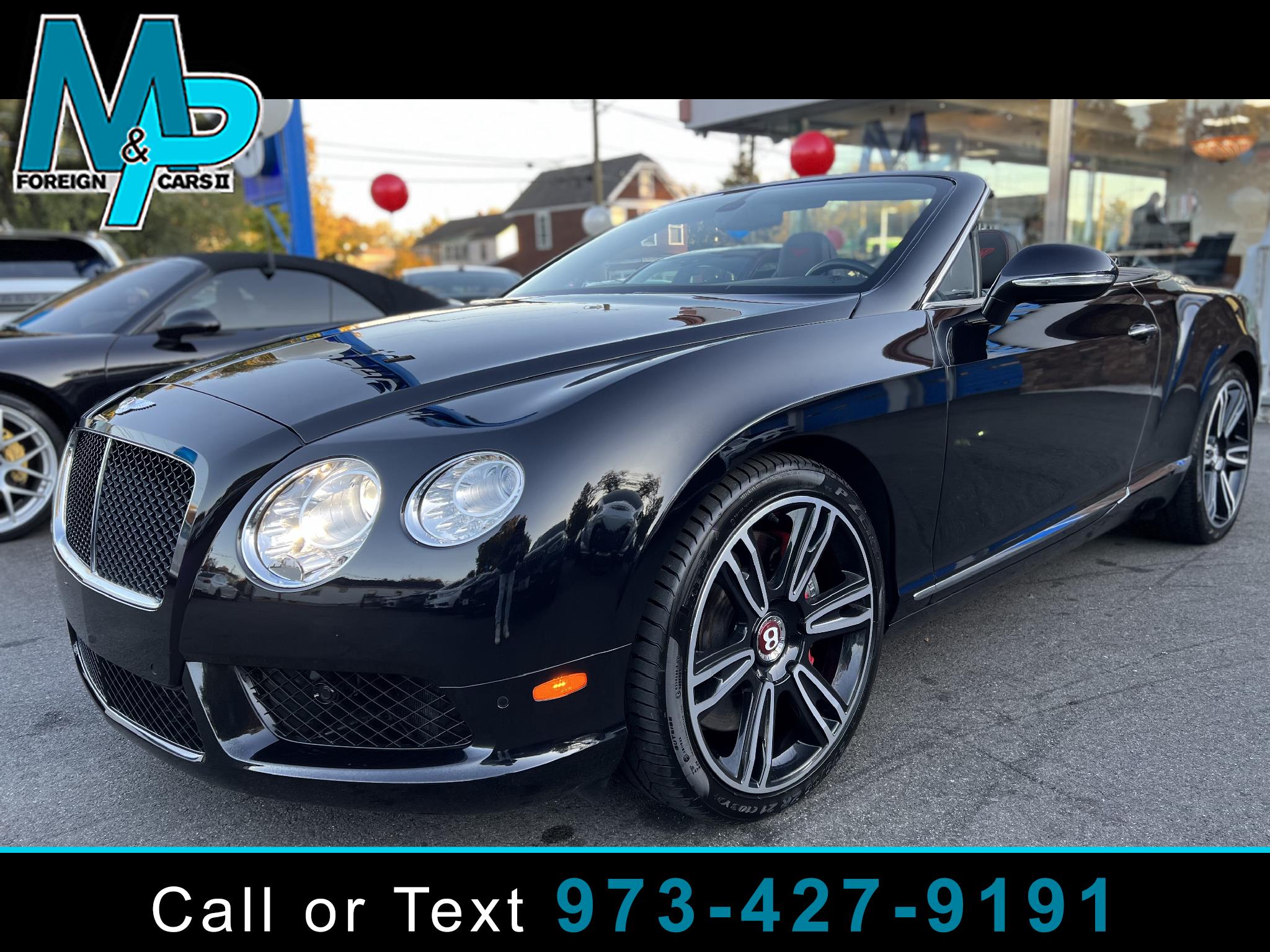 2013 Bentley Continental GT V8 2dr Conv