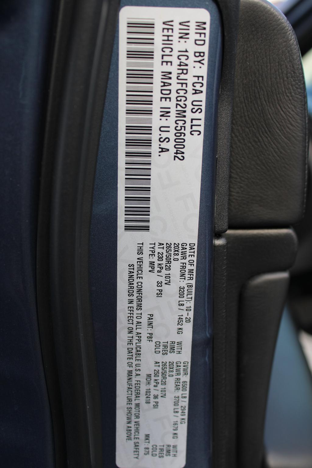 Jeep Grand Cherokee High Altitude 4x4 2021