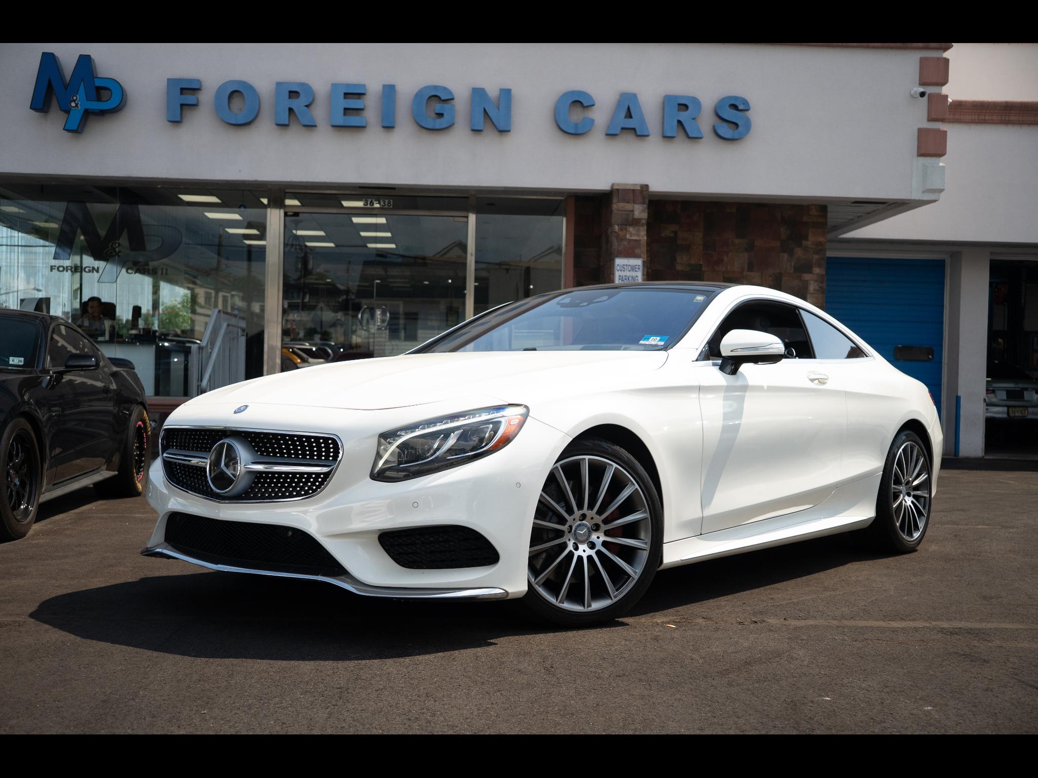 Mercedes-Benz S-Class 2dr Cpe S 550 4MATIC 2016