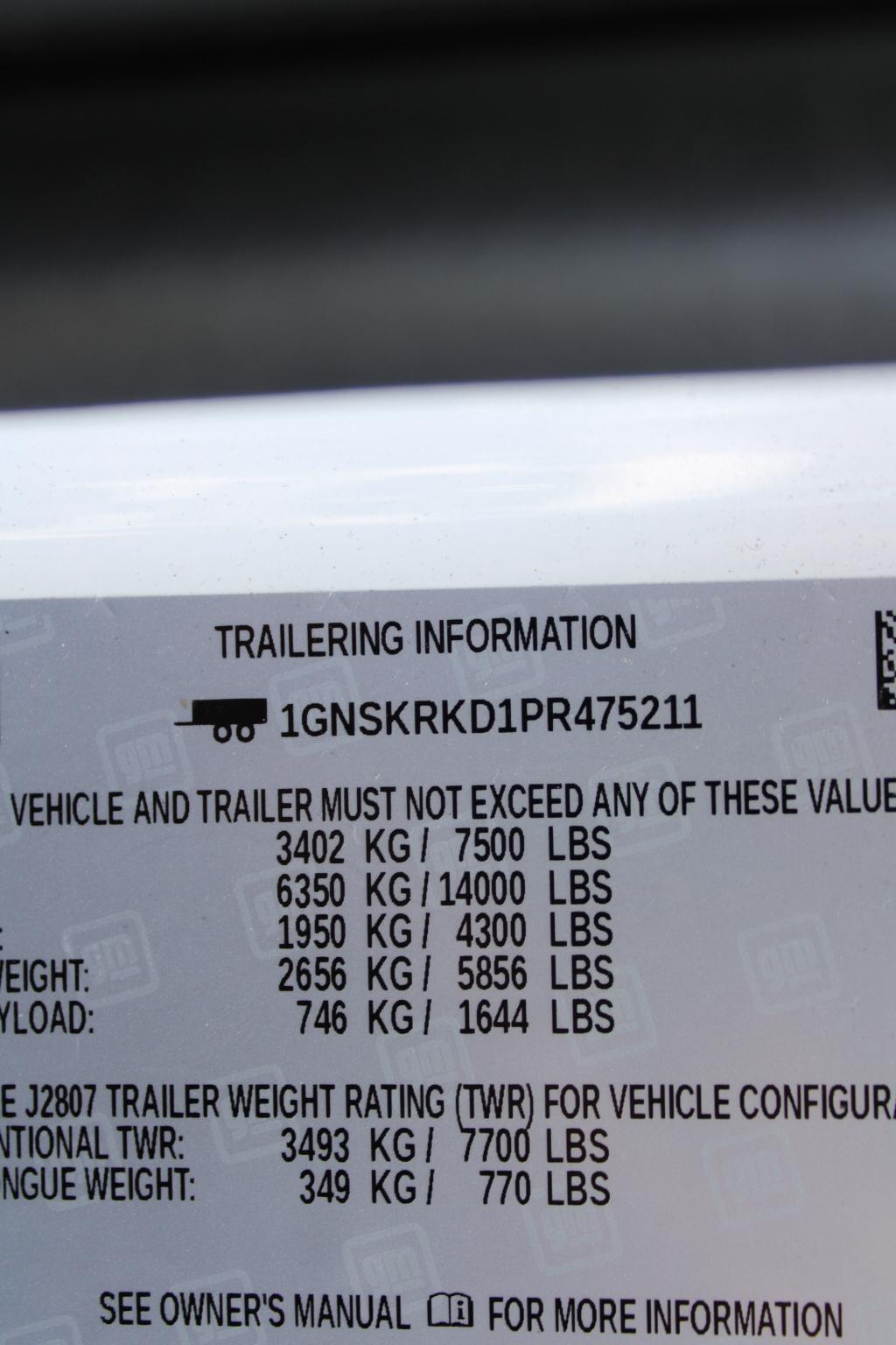 Chevrolet Tahoe 4WD 4dr RST 2023