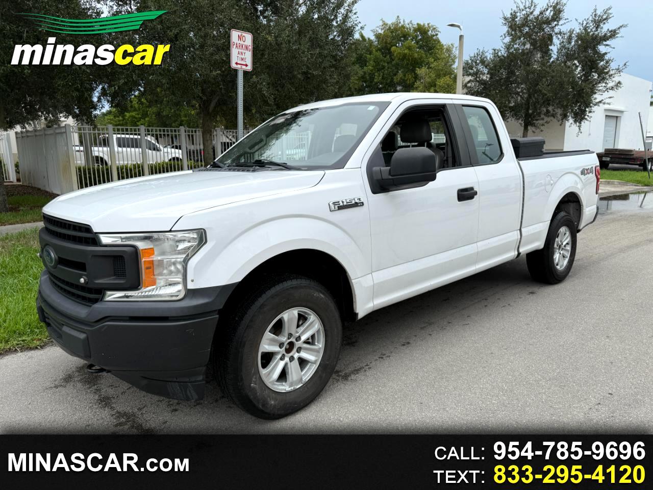 Ford F-150 XL SuperCab 6.5-ft. Bed 4WD 2019 Ford F-150 XL SuperCab 6.5-ft. Bed 4WD 2019