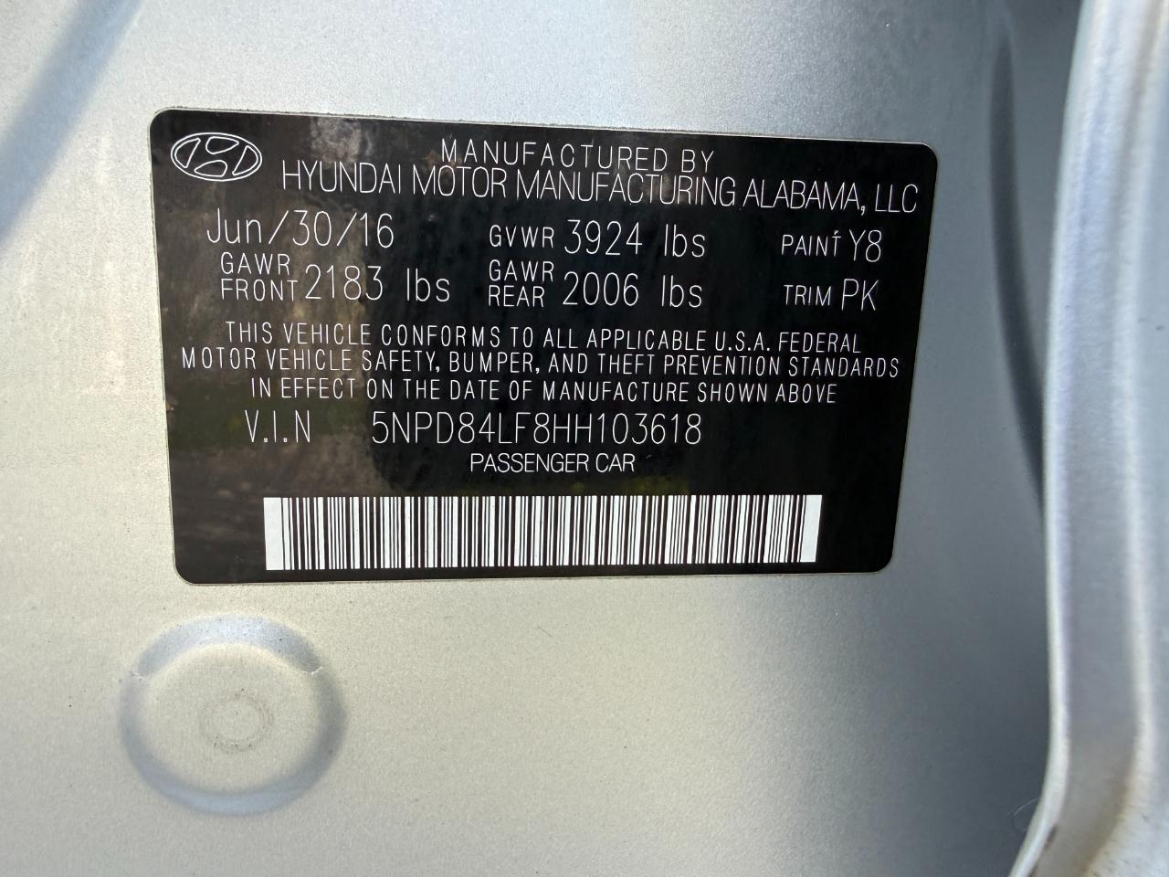 Hyundai Elantra Limited 2017