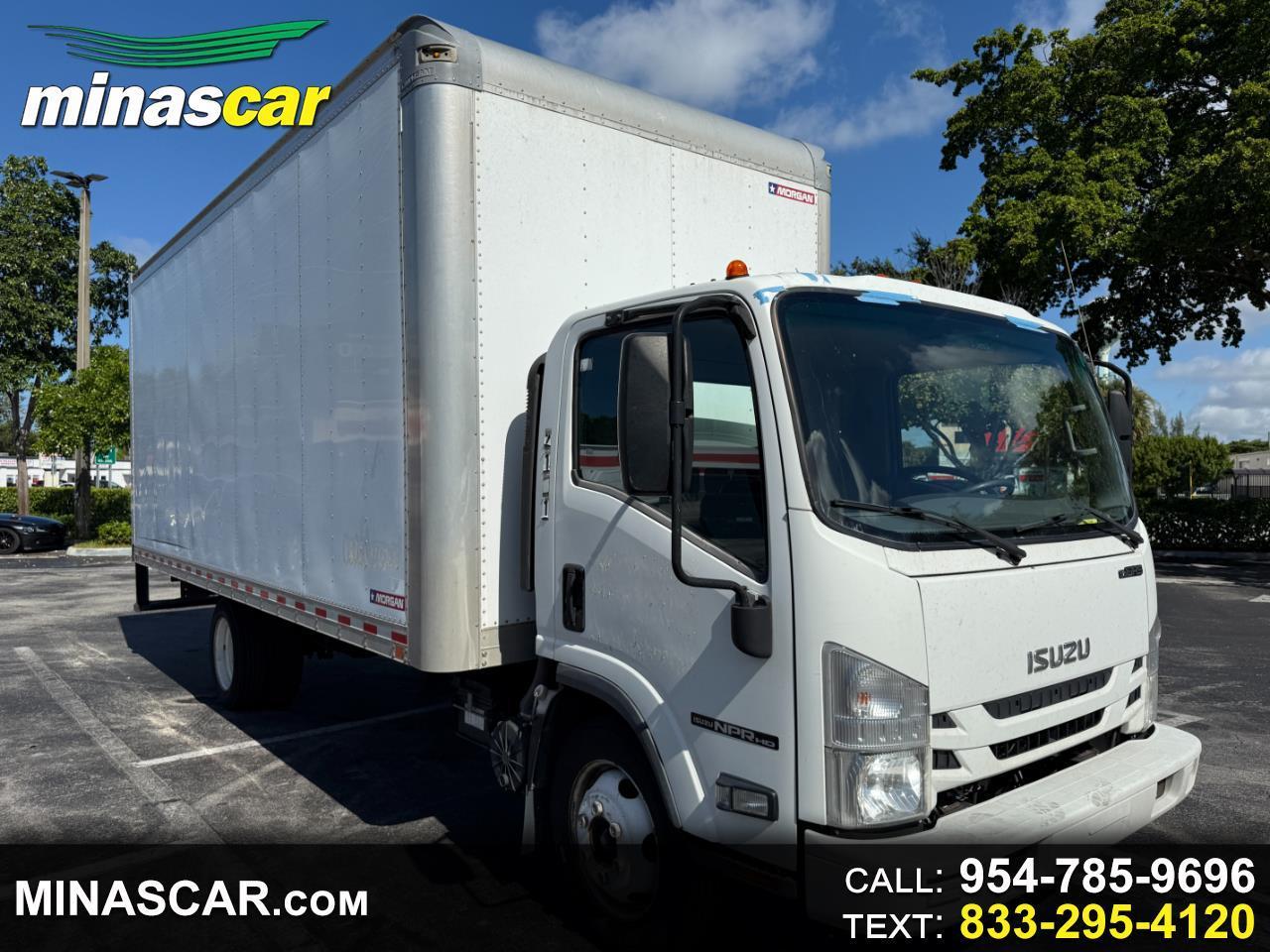 2019 Isuzu NPR HD 20 FT BOX WITH RAMP