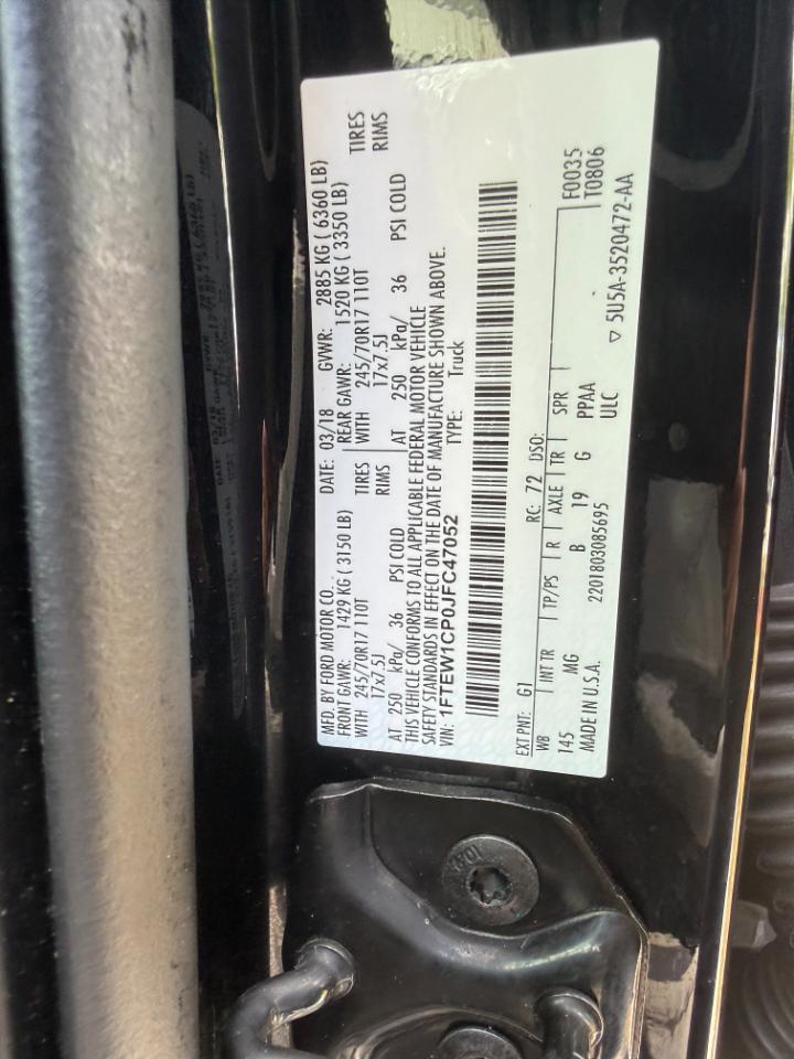 Ford F-150 XLT SuperCrew 5.5-ft. Bed 2WD 2018