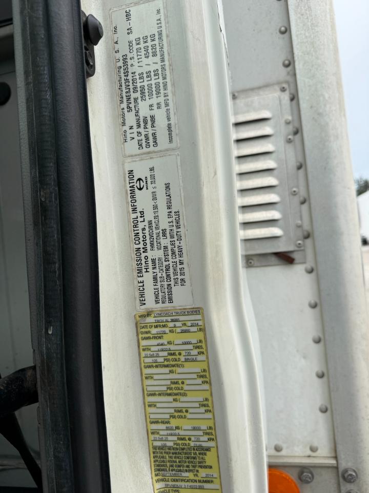 Hino 258/268  2015