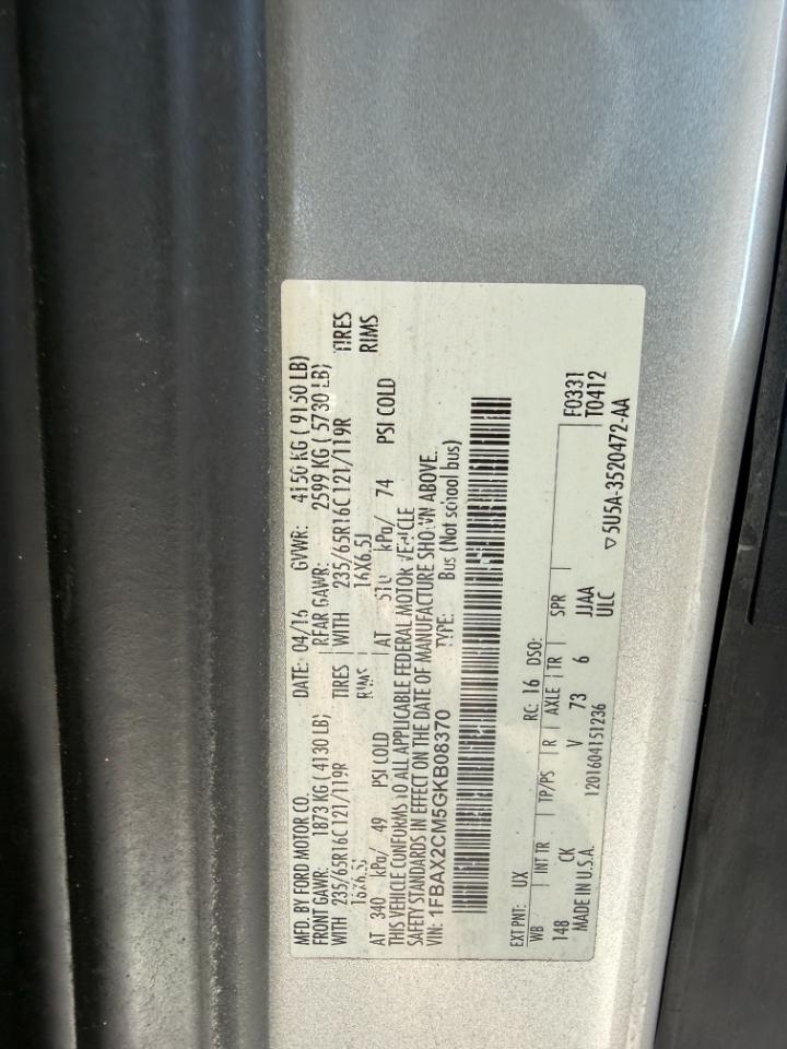 Ford Transit 350 XLT 2016