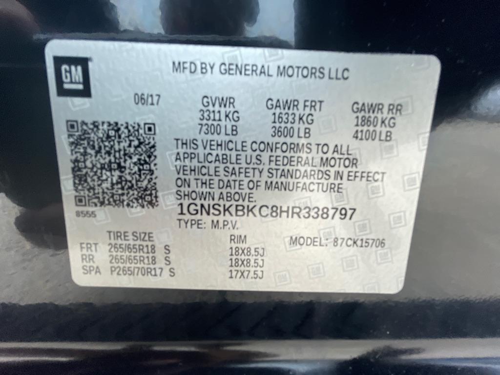 Chevrolet Tahoe  2017