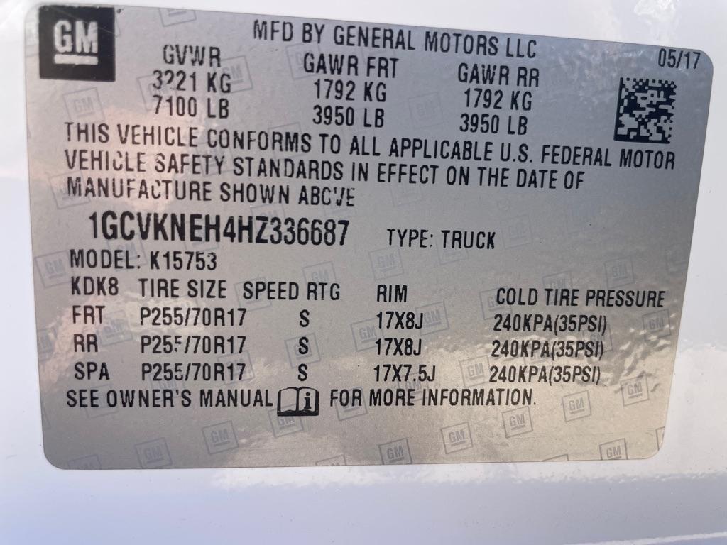 Chevrolet Silverado 1500  2017