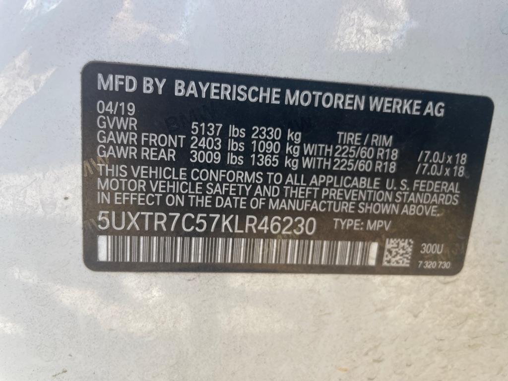 BMW X3  2019