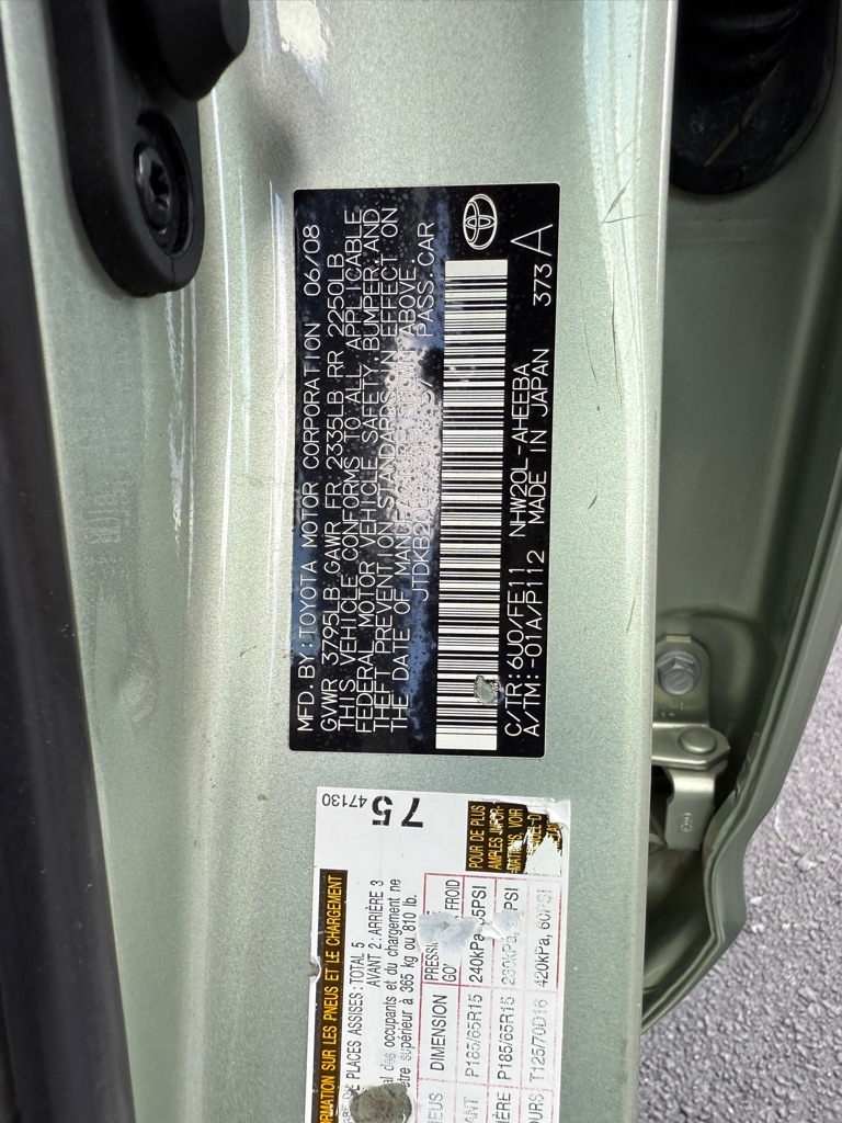 Toyota Prius 4-Door Liftback 2008 Toyota Prius 4-Door Liftback 2008