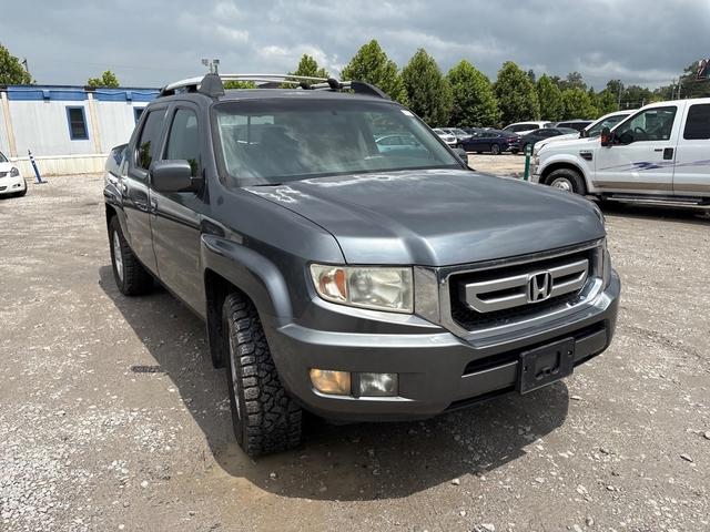 Gray 2010 Honda Ridgeline Pickup Truck Four-Wheel Drive Automatic