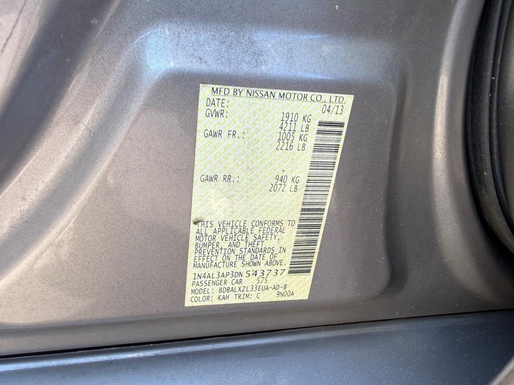 Nissan Altima 2.5 2013