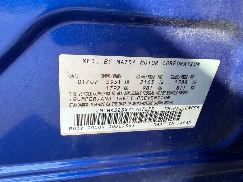 Mazda MAZDA3 s Sport 4-Door 2007