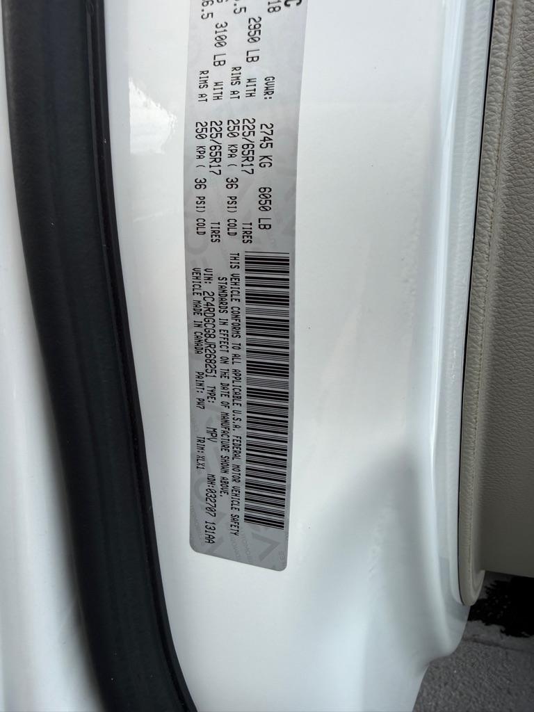Dodge Grand Caravan SXT 2018