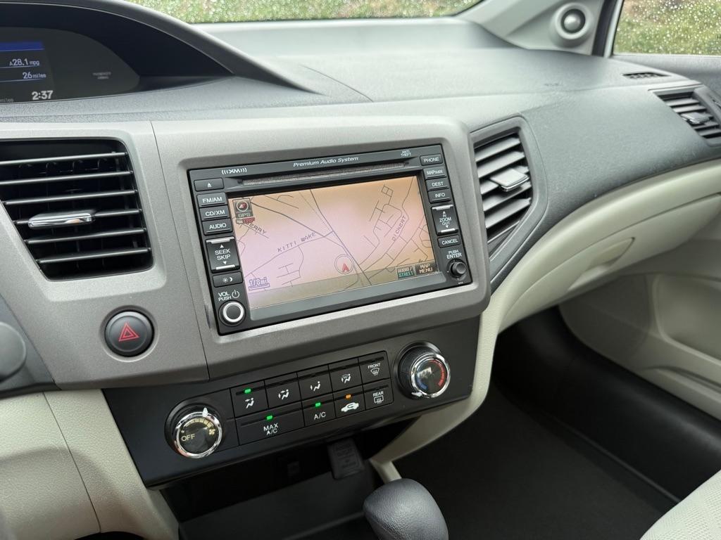 Honda Civic EX Coupe 5-Speed AT 2012