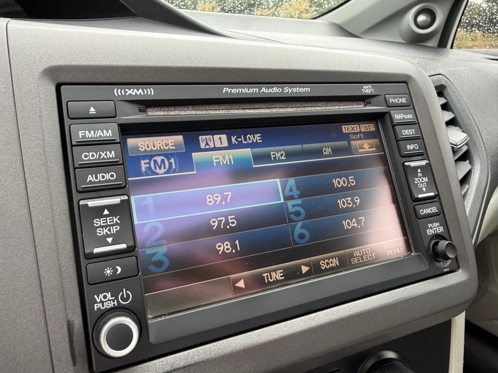 Honda Civic EX Coupe 5-Speed AT 2012