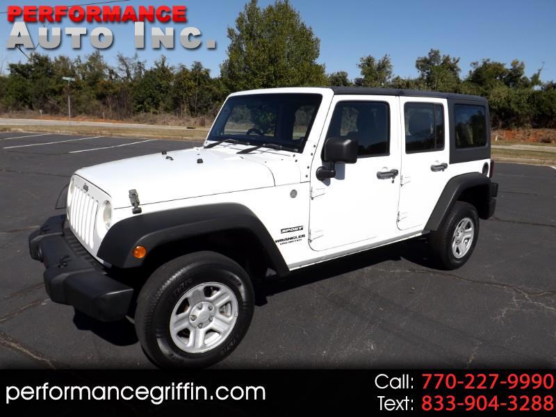 2012 Jeep Wrangler Unlimited 4WD 4dr Sport RHD