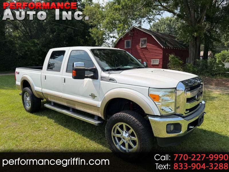 Ford Super Duty F-250 SRW 4WD Crew Cab 156" Lariat 2012