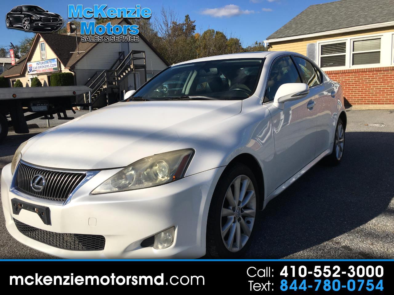 Lexus IS IS 250 AWD 6-Speed Sequential 2010