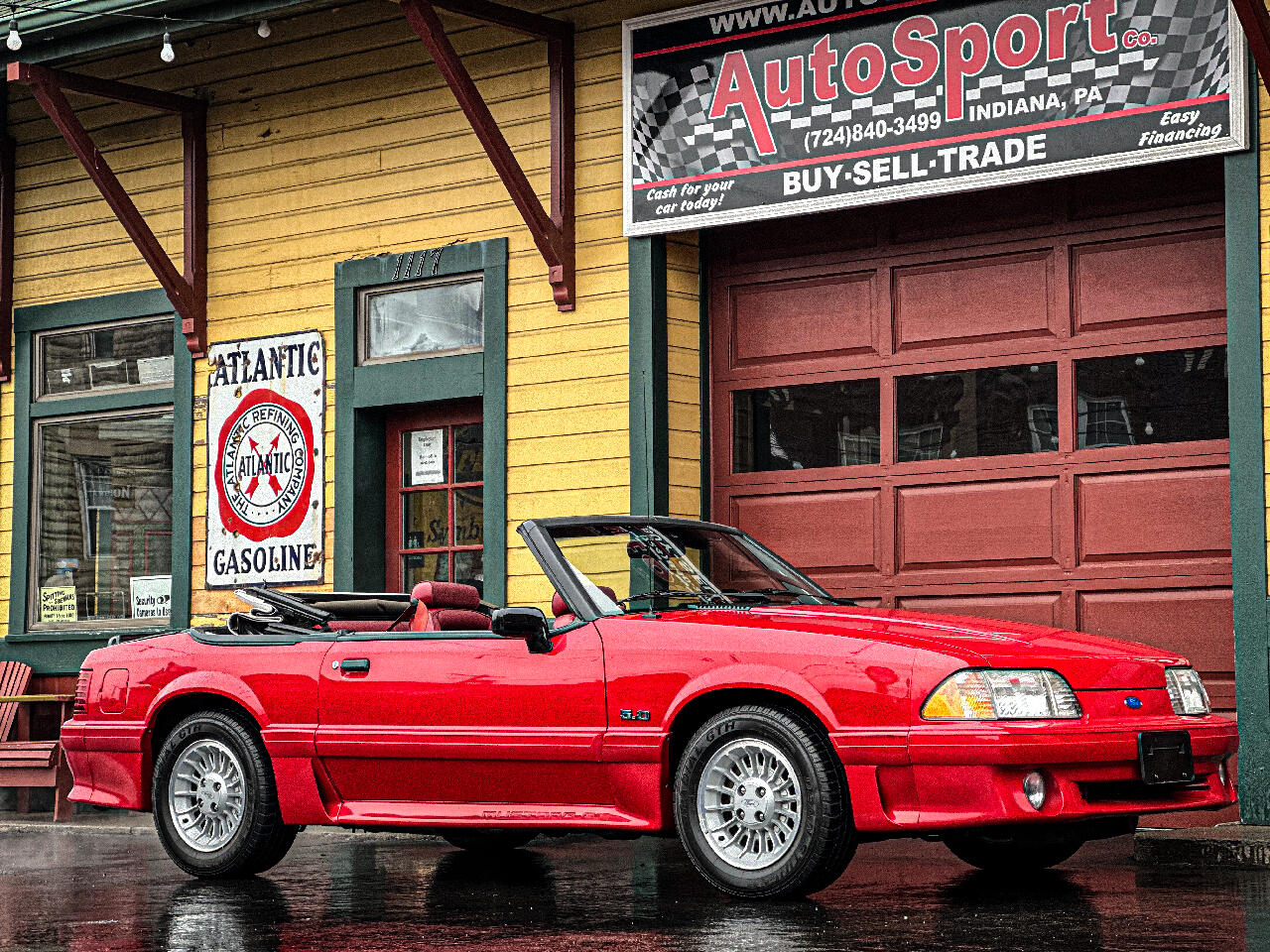 Ford Mustang GT convertible 1990