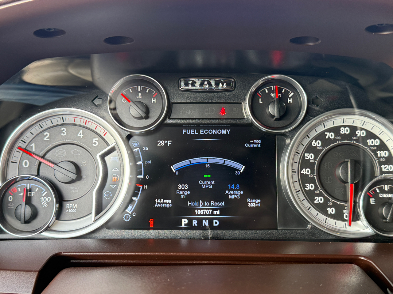 RAM 2500 Laramie Crew Cab SWB 4WD 2015