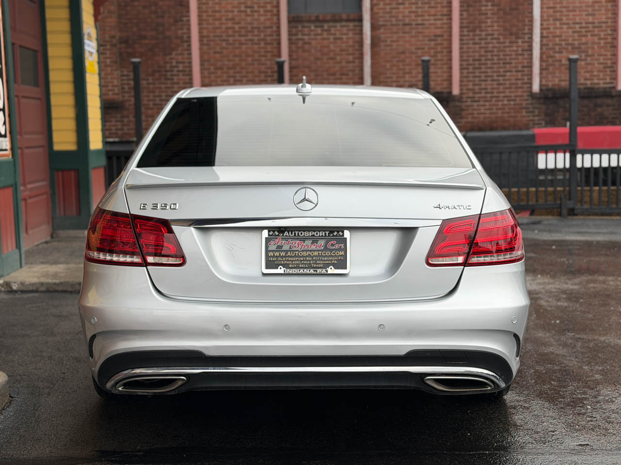 Mercedes-Benz E-Class E350 4MATIC Sedan 2014